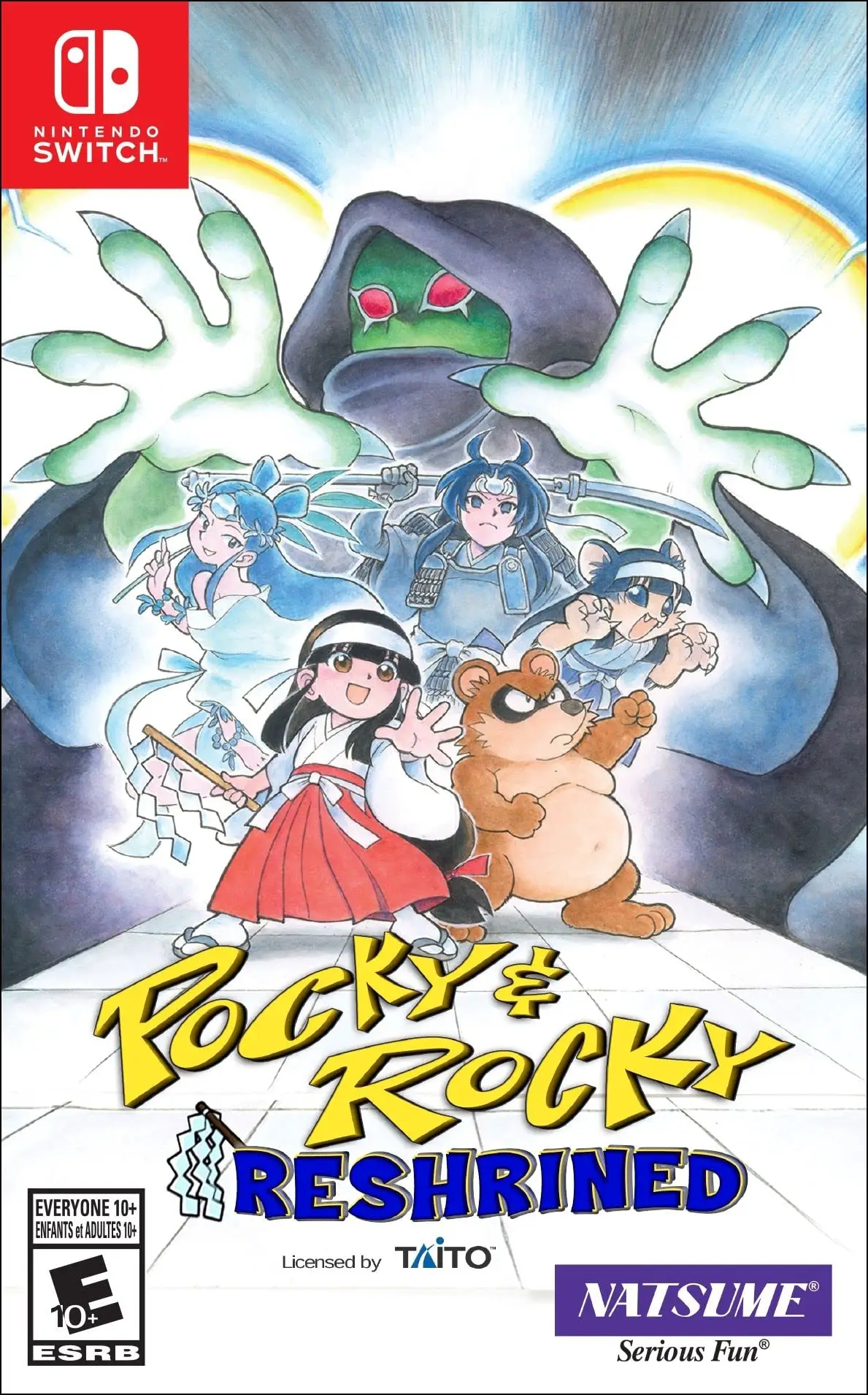 Capa de Pocky & Rocky Reshrined
