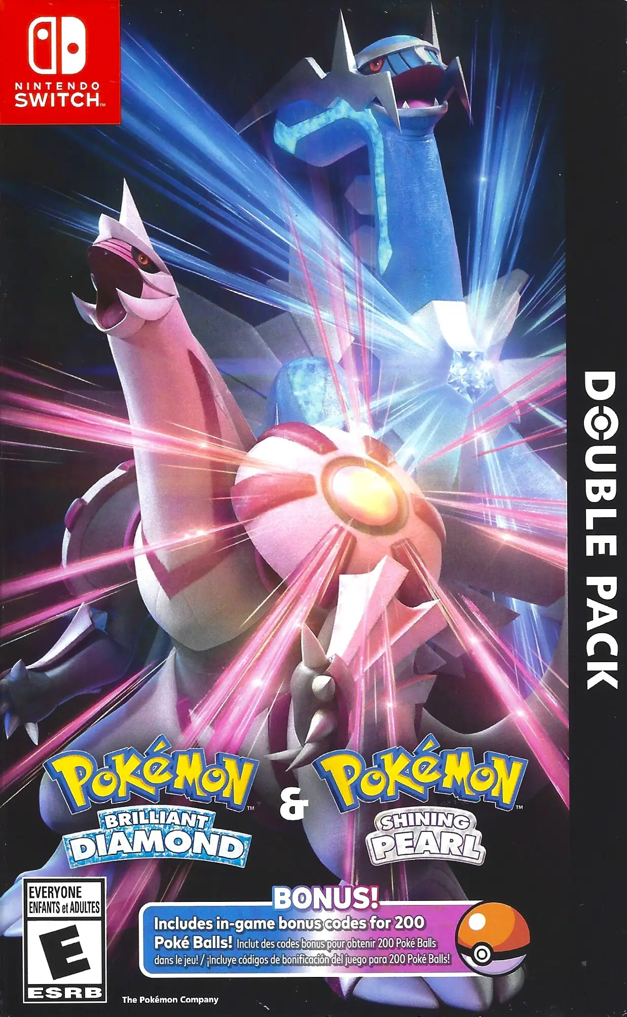 Capa de Pokémon Brilliant Diamond & Pokémon Shining Pearl Double Pack