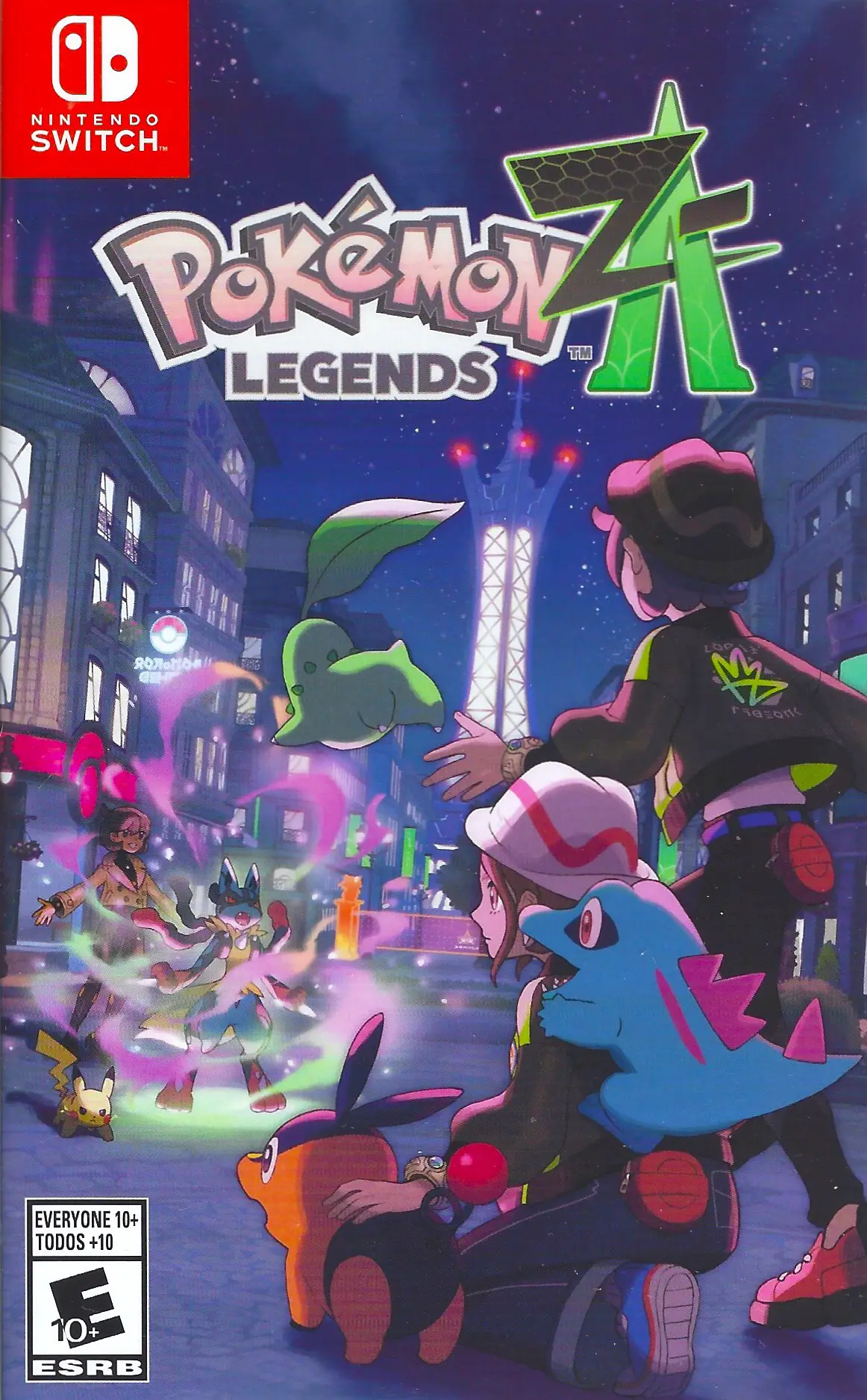 Capa de Pokémon Legends: Z-A