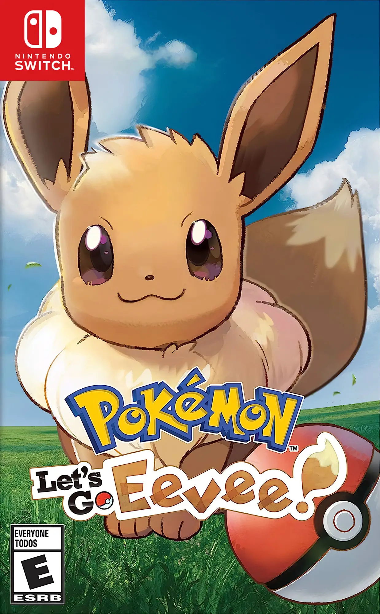 Capa de Pokémon: Let's Go, Eevee!