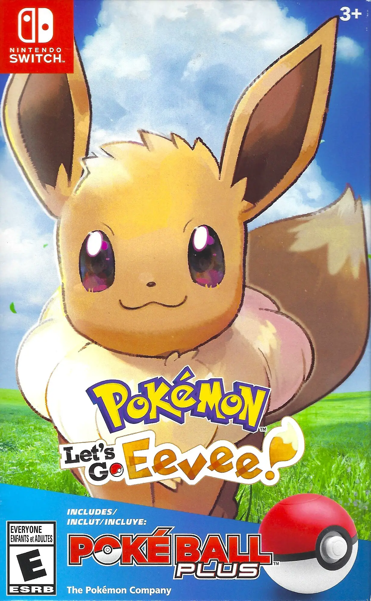 Capa de Pokémon: Let's Go, Eevee! [Poké Ball Plus Bundle]
