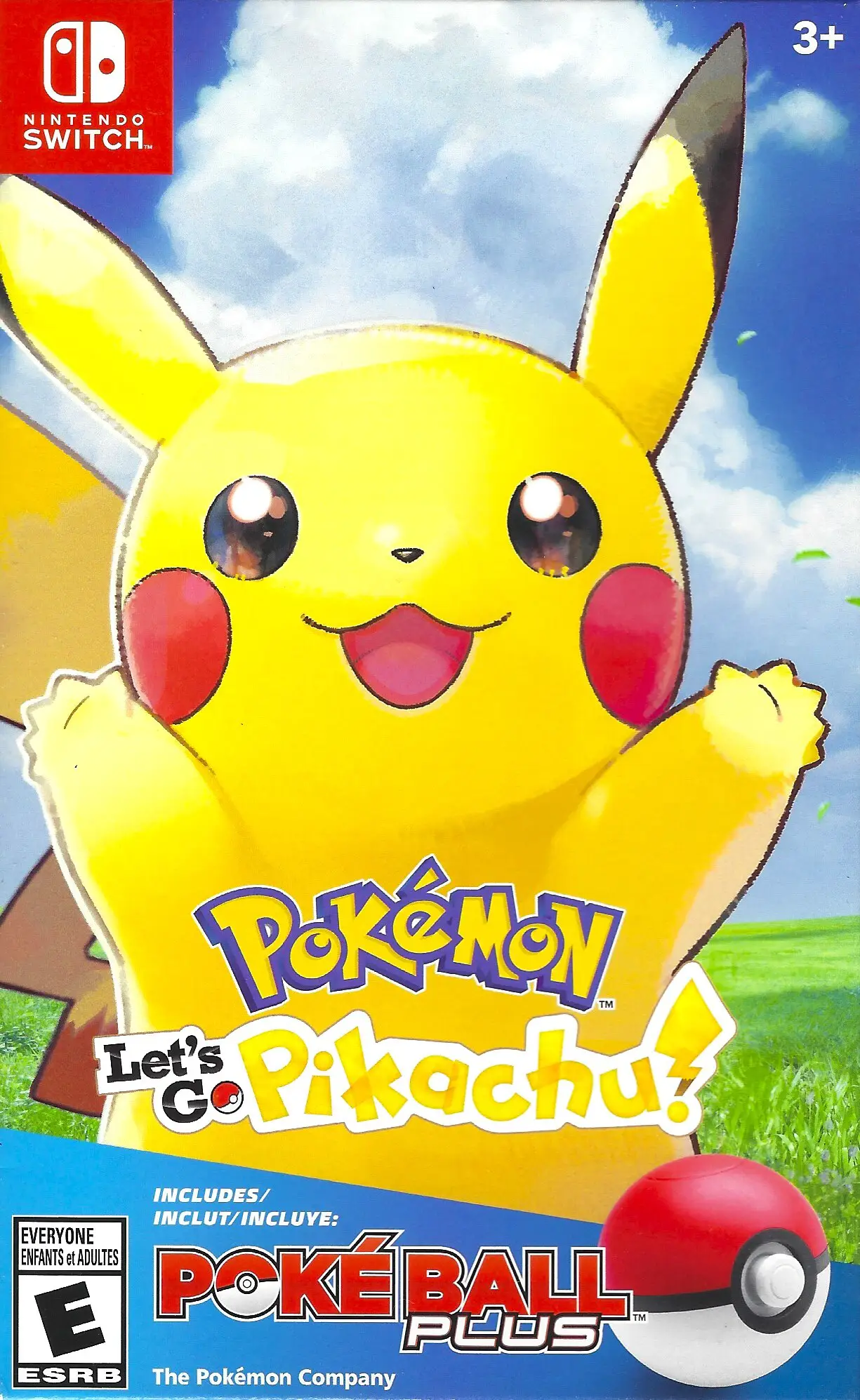 Capa de Pokémon: Let's Go, Pikachu! [Poké Ball Plus Bundle]