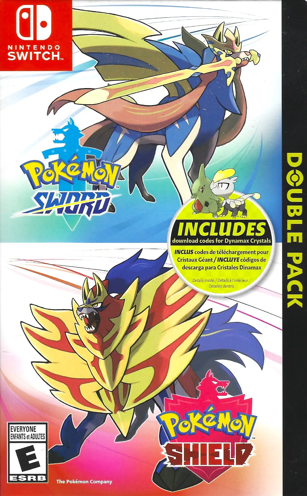 Capa de Pokémon Sword & Pokémon Shield Double Pack
