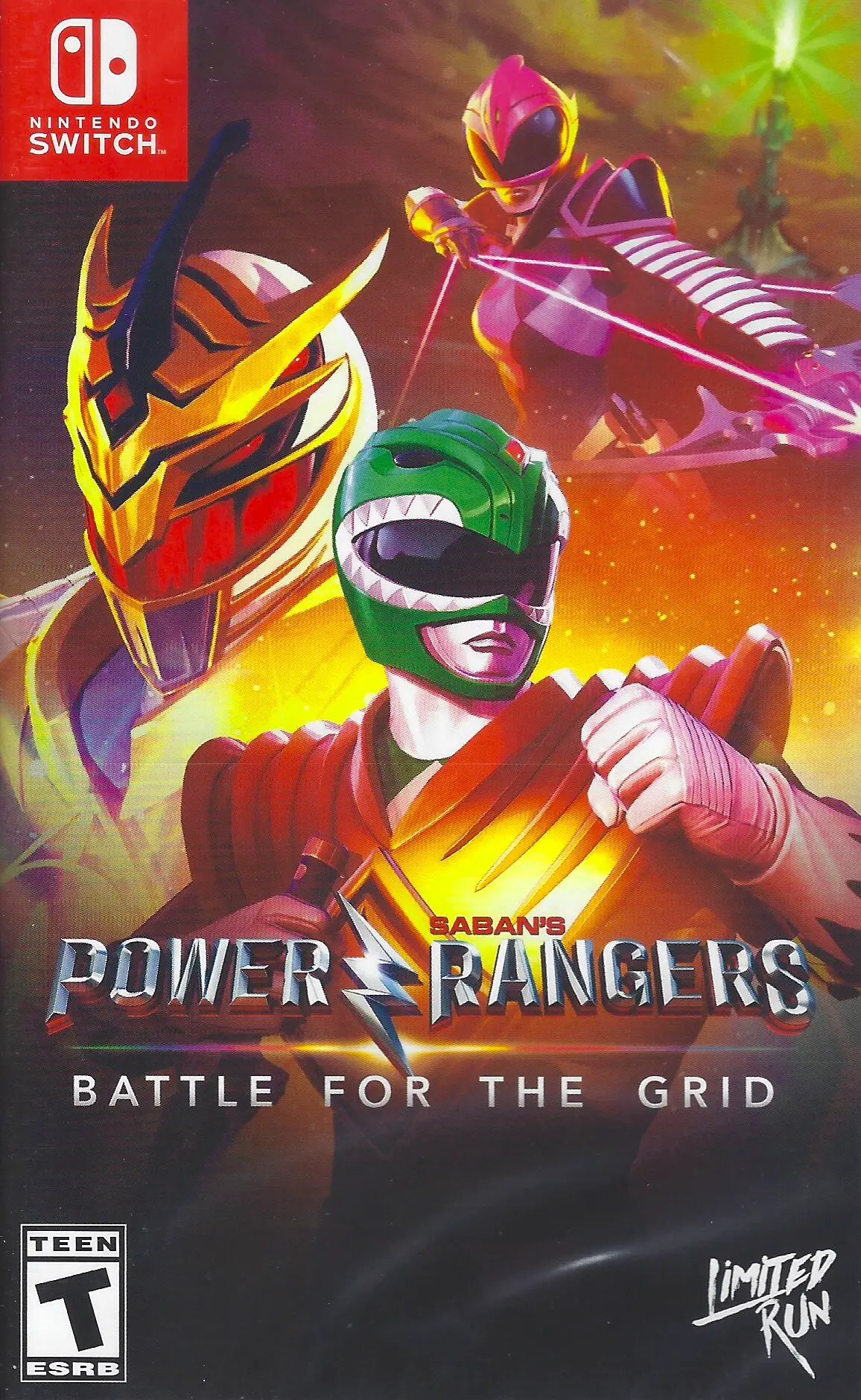 Capa de Power Rangers: Battle for the Grid