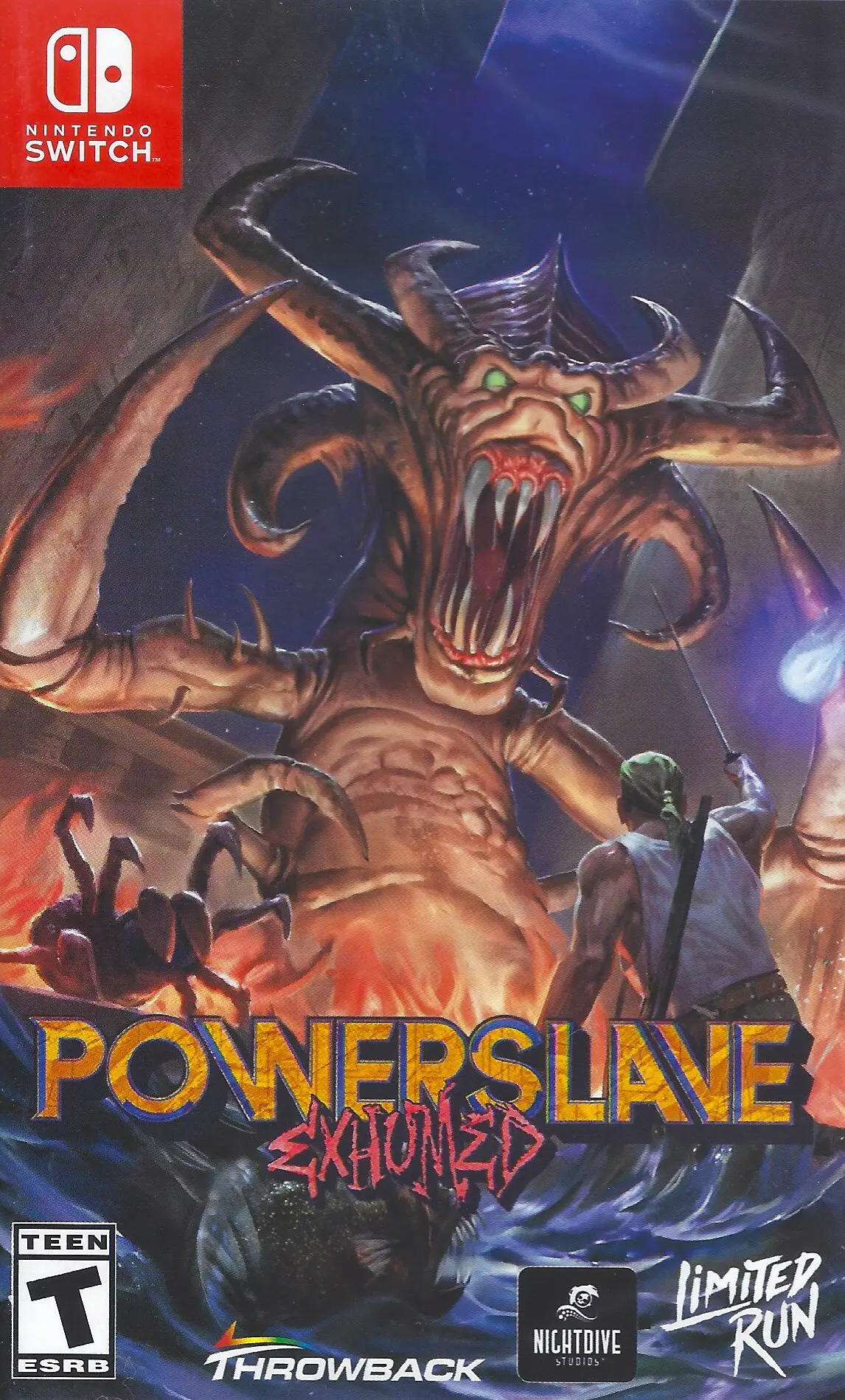 Capa de PowerSlave: Exhumed