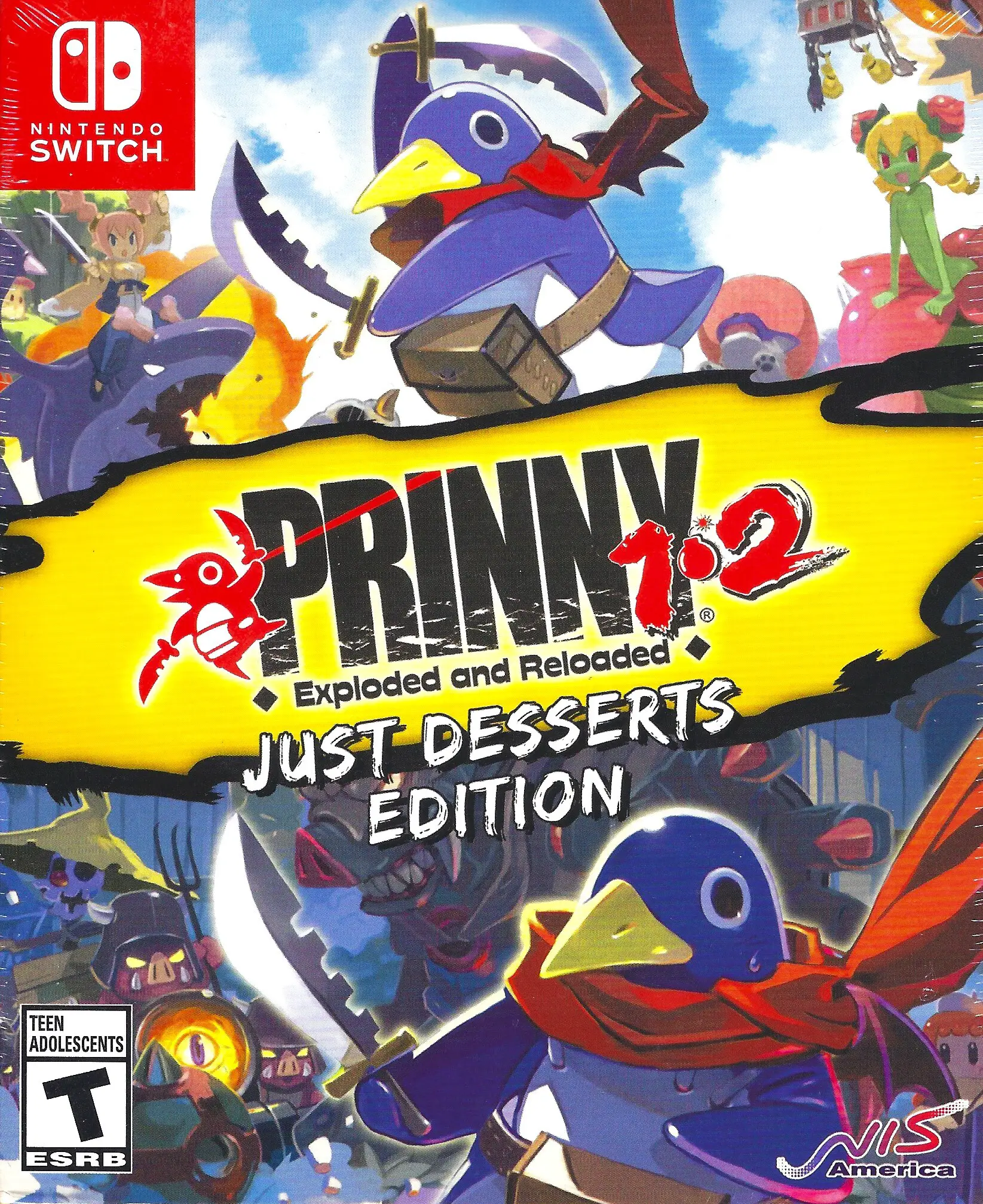 Capa de Prinny 1•2: Exploded and Reloaded [Just Desserts Edition]
