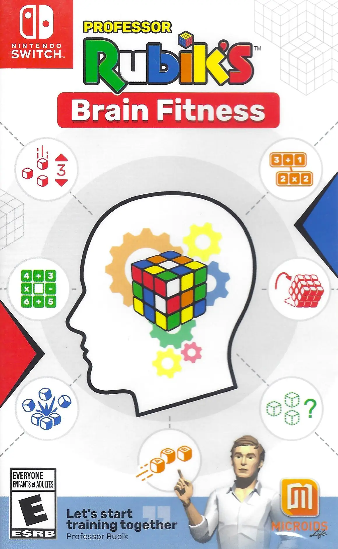 Capa de Professor Rubik's Brain Fitness