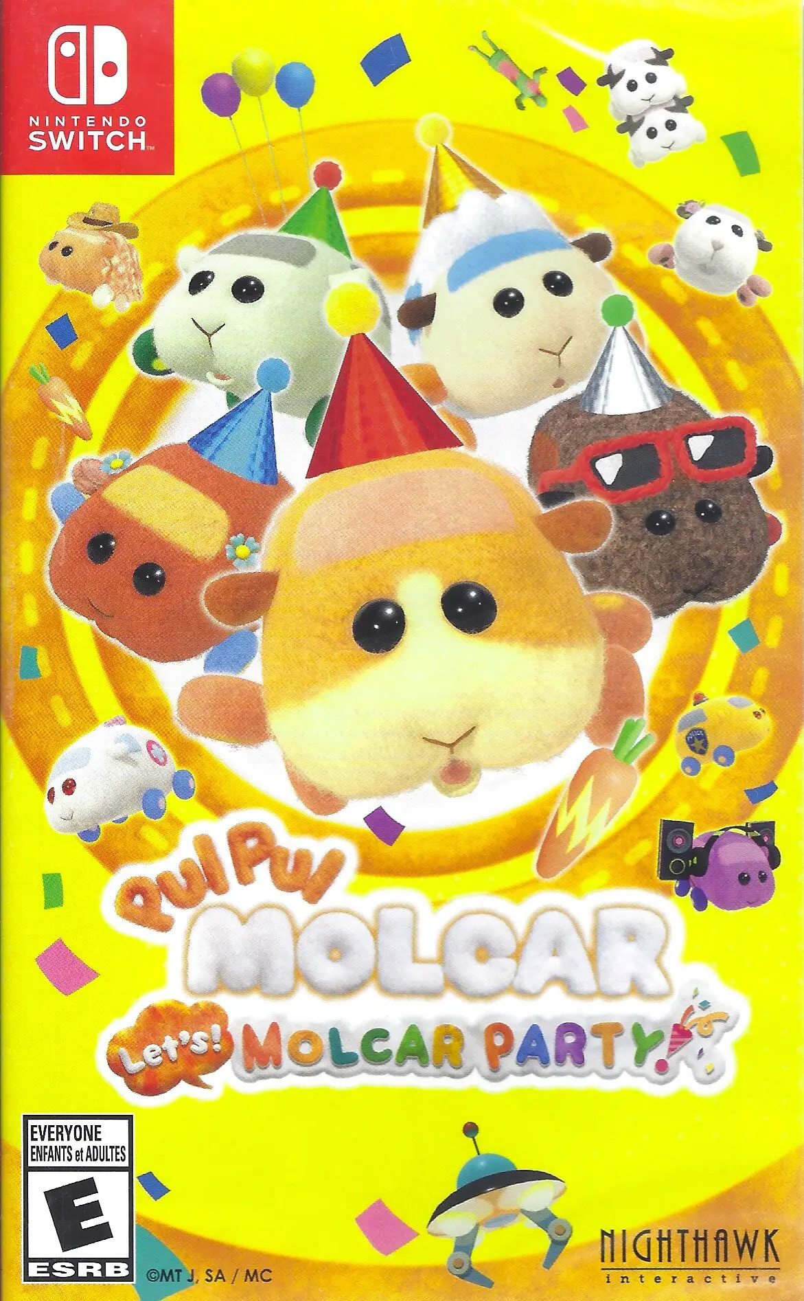 Capa de PUI PUI Molcar Let's! Molcar Party!