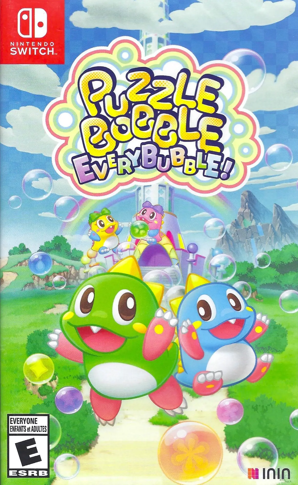 Capa de Puzzle Bobble Everybubble!