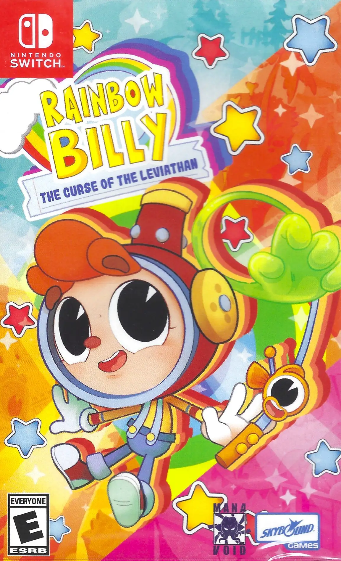 Capa de Rainbow Billy: The Curse of the Leviathan