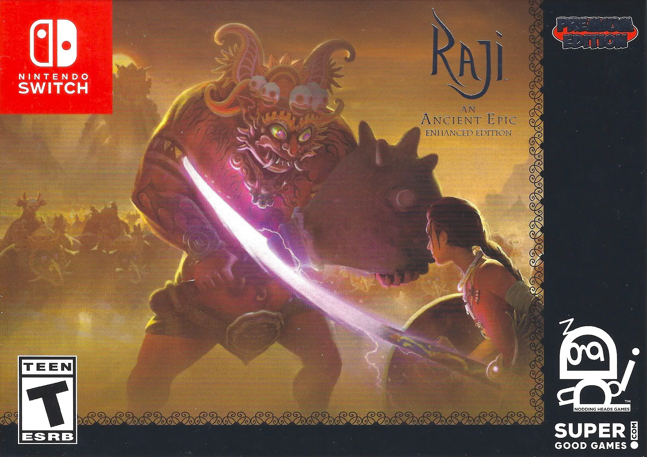Capa de Raji: An Ancient Epic [Enhanced Edition Retro Edition]