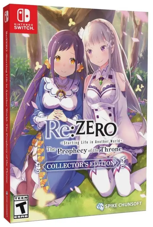 Capa de Re:ZERO -Starting Life in Another World- The Prophecy of the Throne Collector's Edition