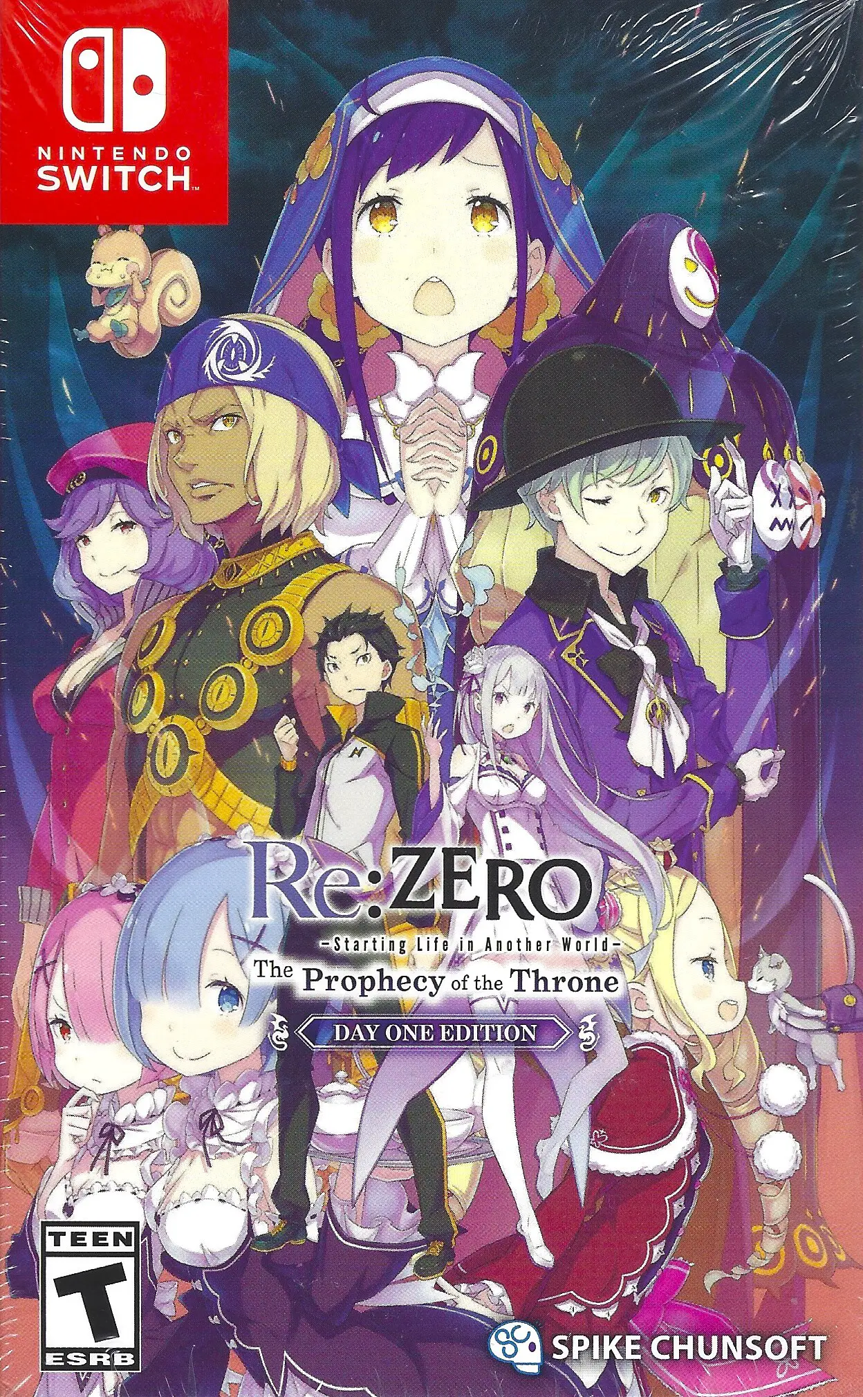 Capa de Re:ZERO: The Prophecy of the Throne [Day One Edition]