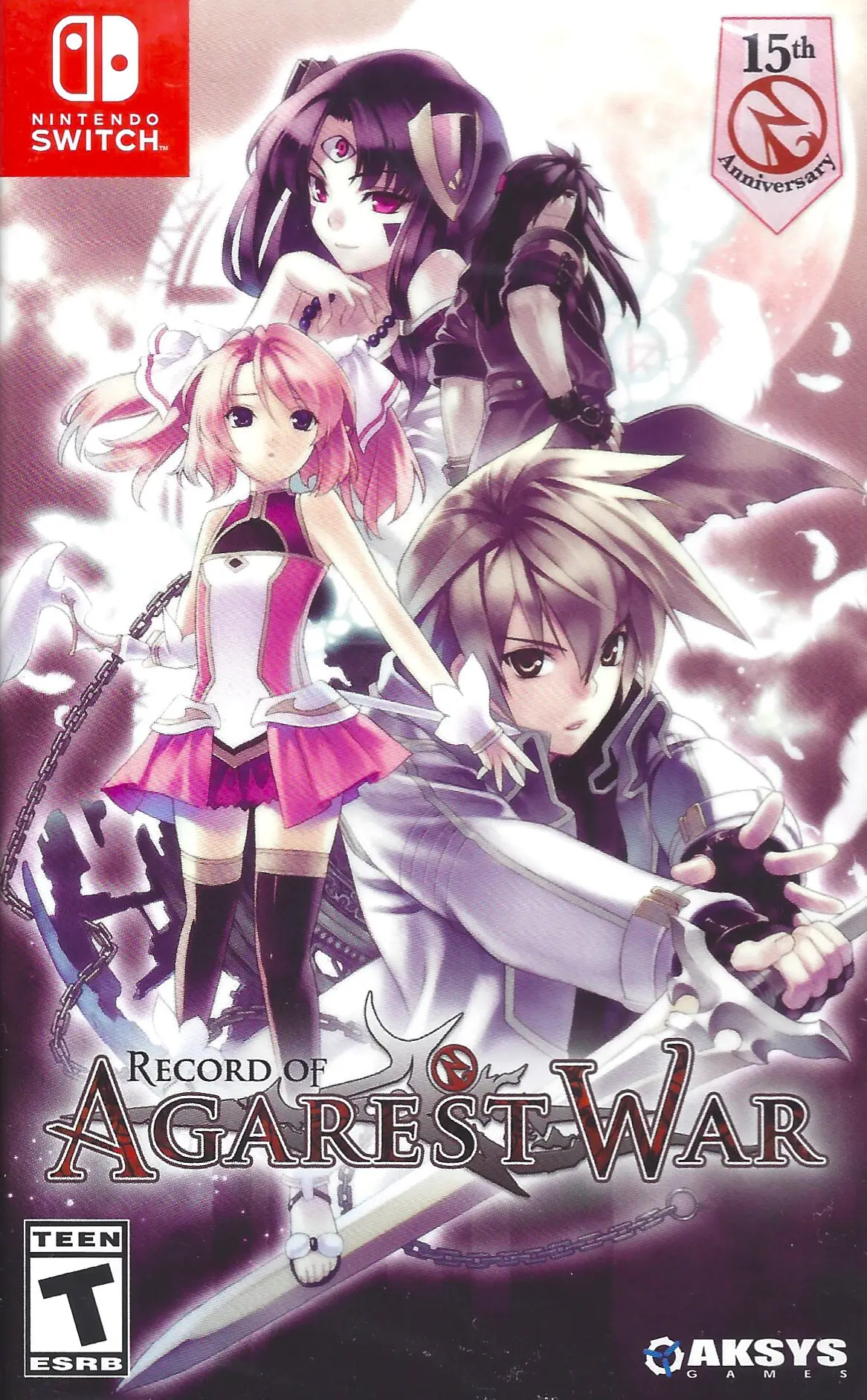 Capa de Record of Agarest War