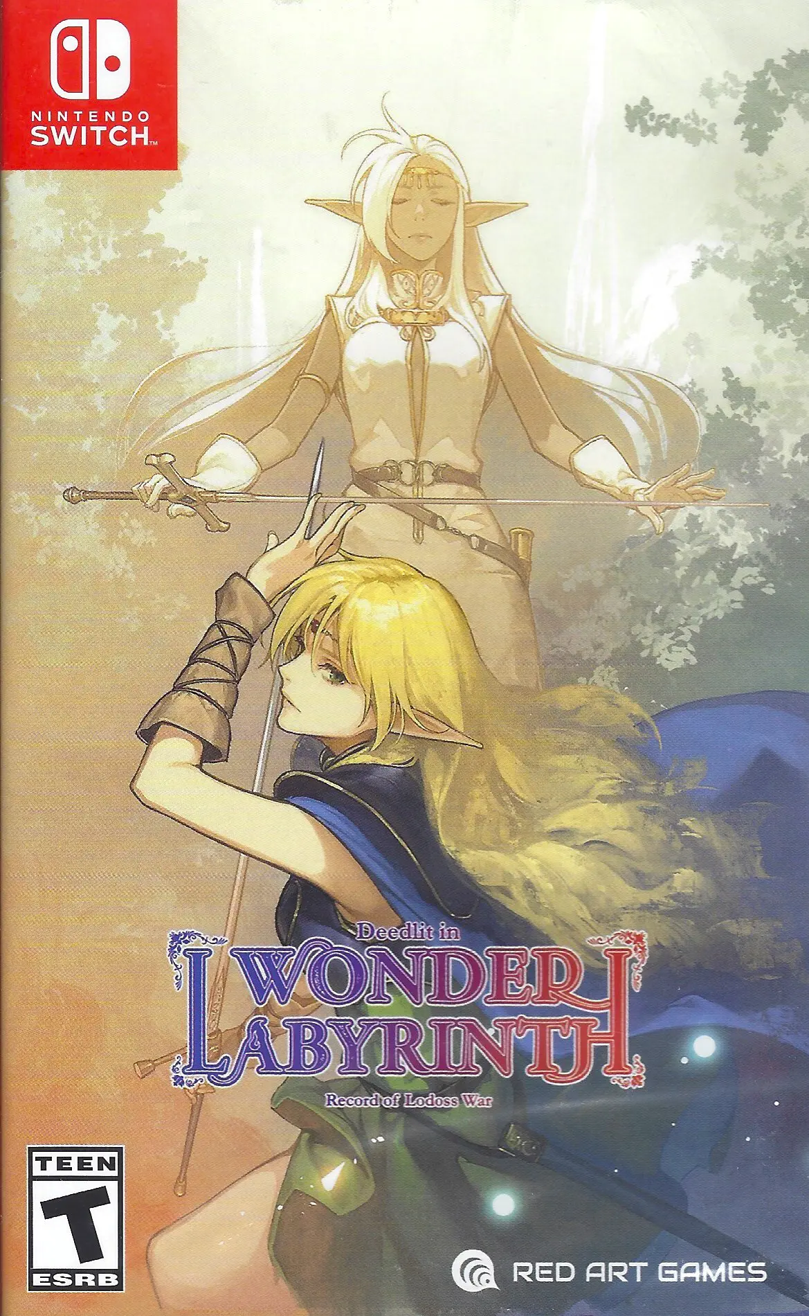 Capa de Record of Lodoss War: Deedlit in Wonder Labyrinth [Censored Cover]