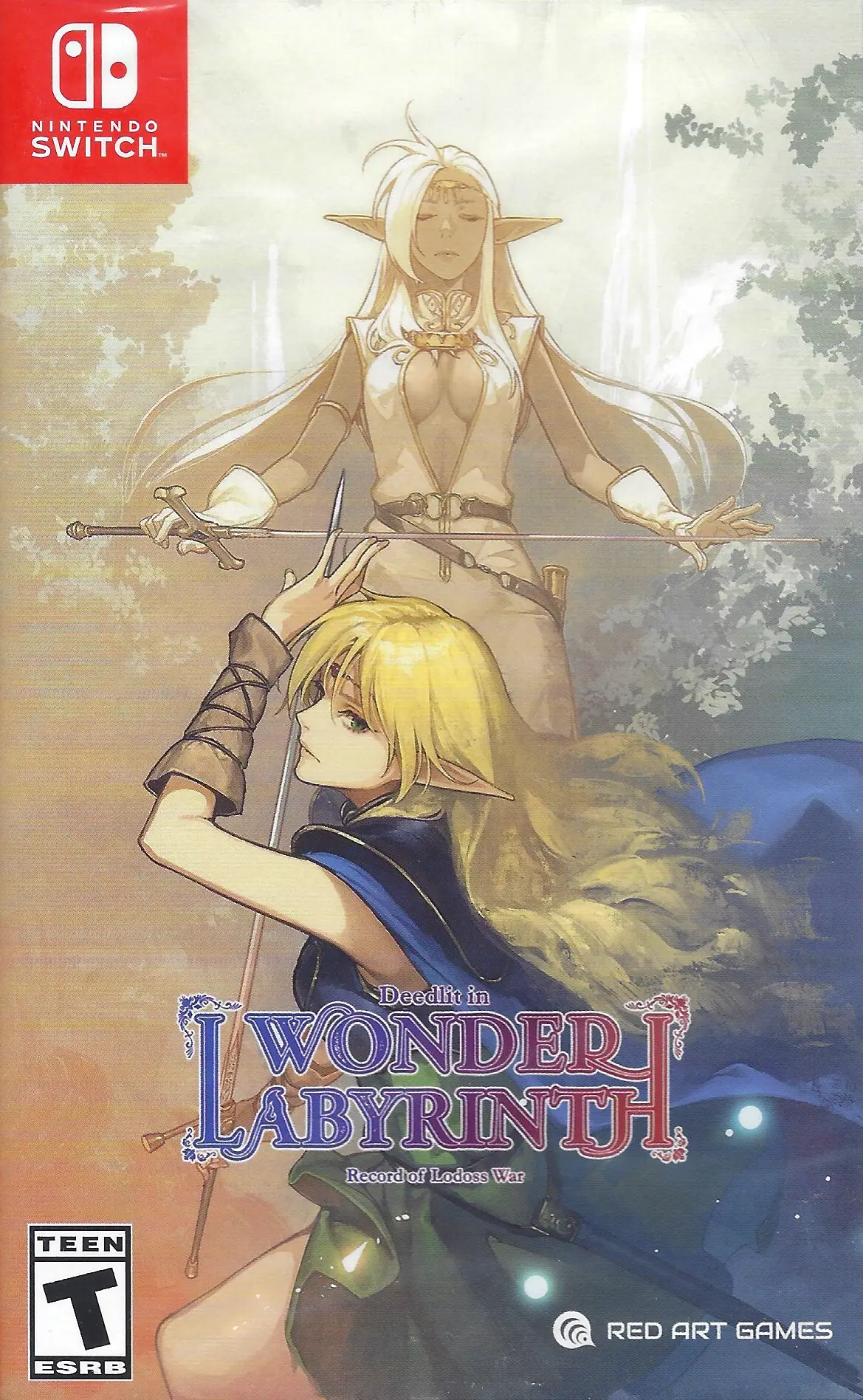 Capa de Record of Lodoss War: Deedlit in Wonder Labyrinth