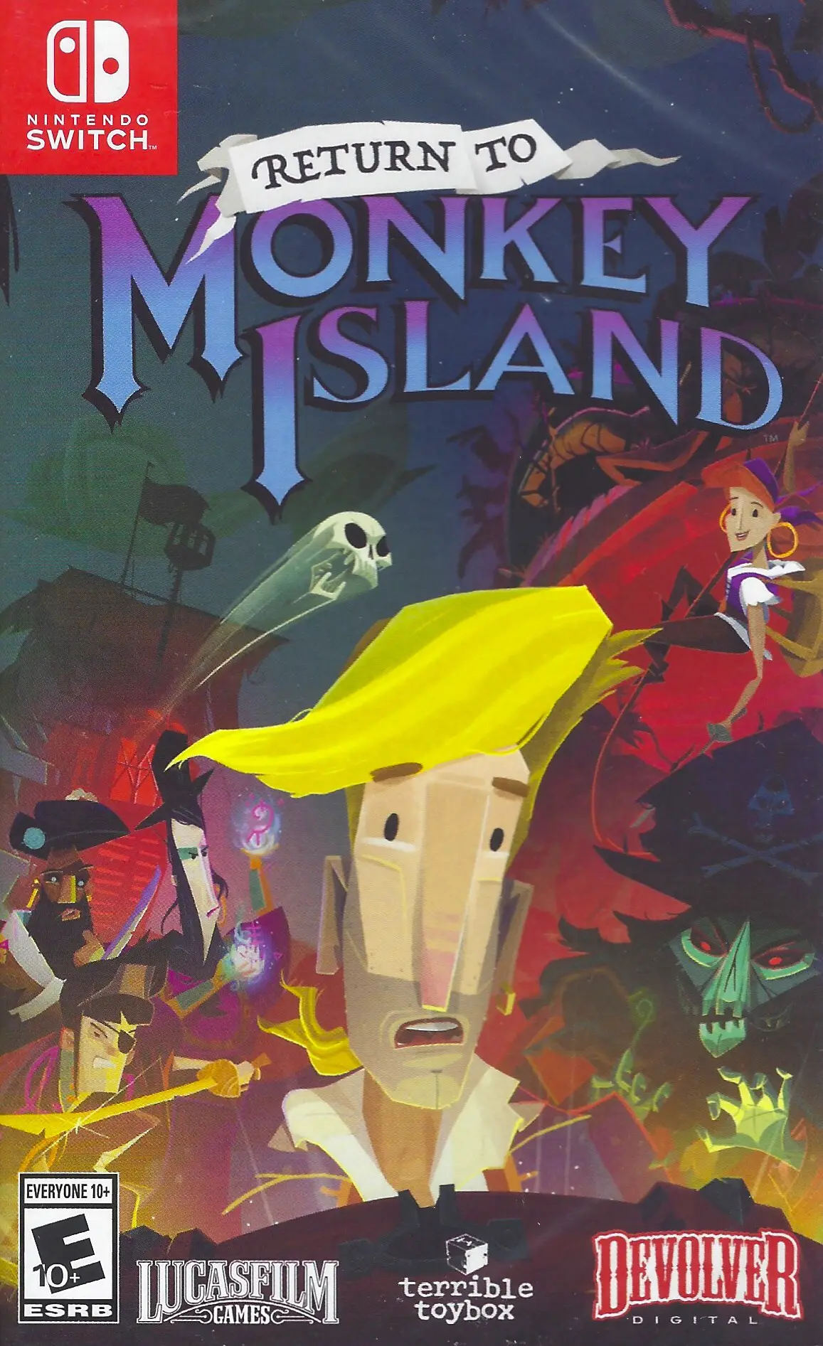 Capa de Return to Monkey Island