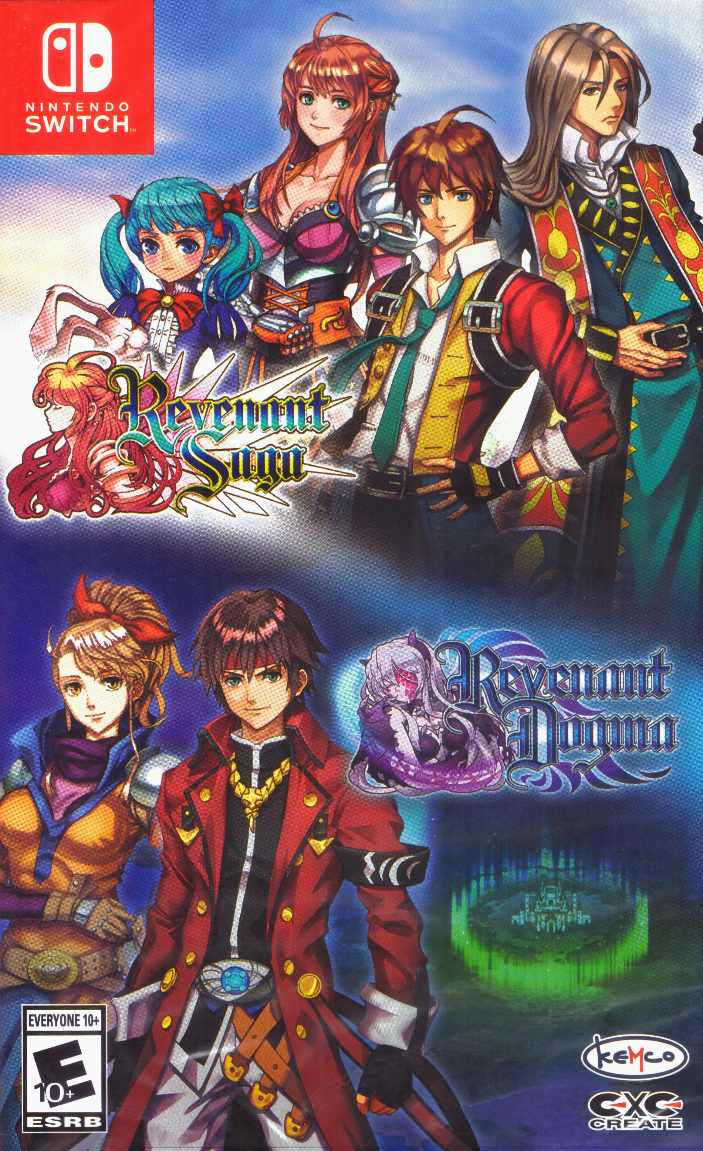 Capa de Revenant Saga & Revenant Dogma