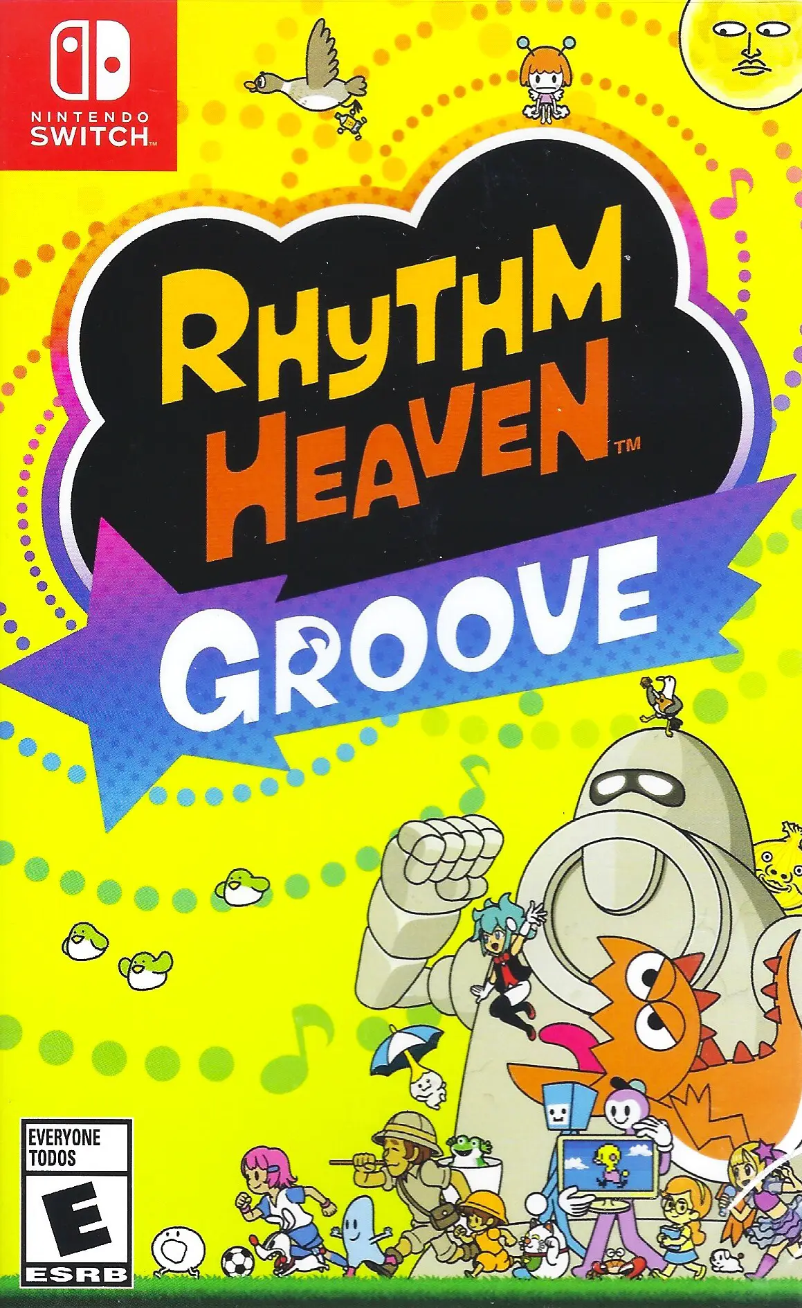 Capa de Rhythm Heaven Groove