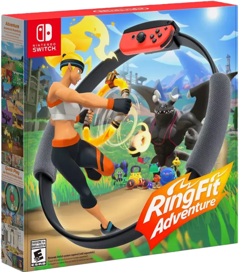 Capa de Ring Fit Adventure