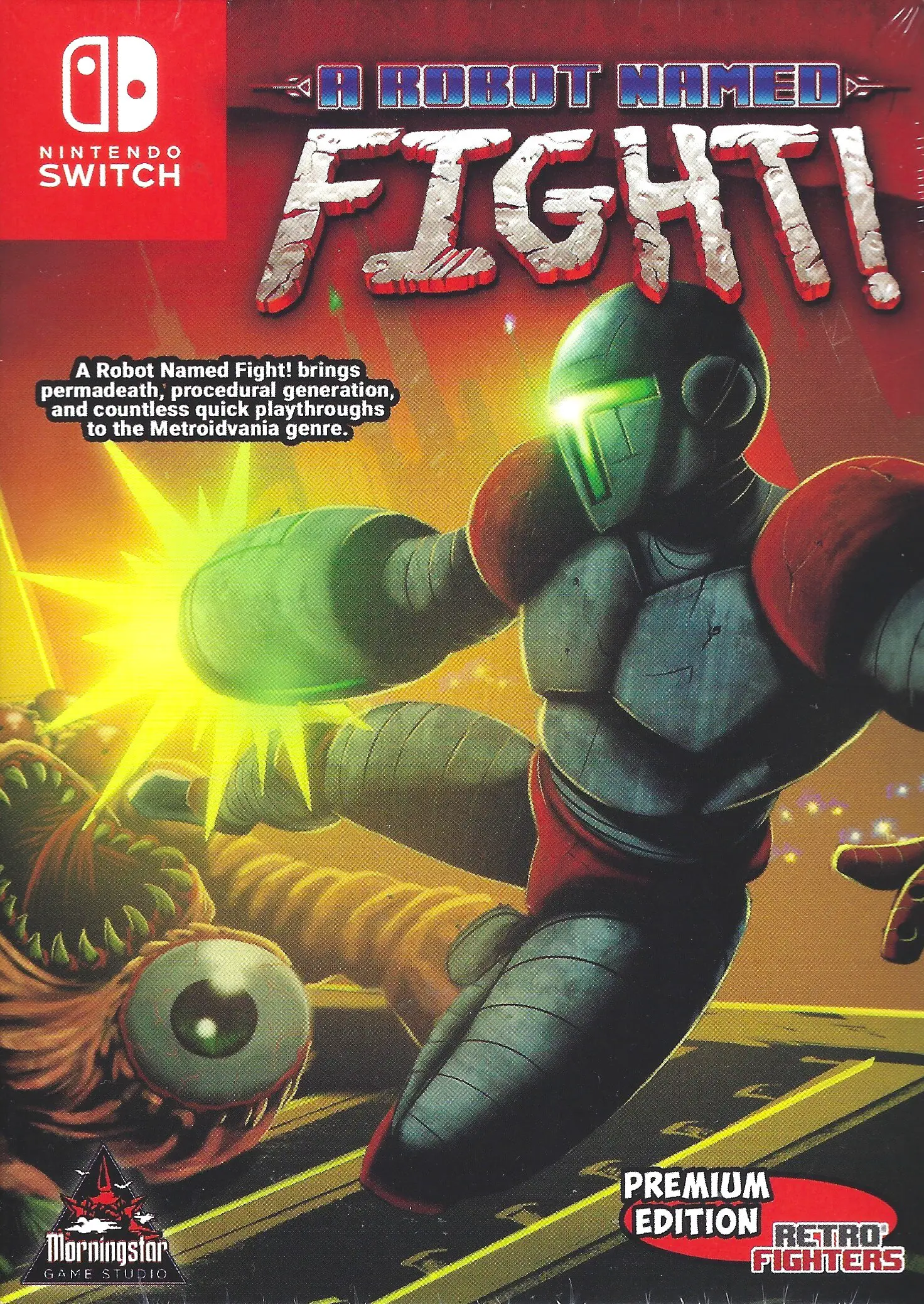 Capa de Robot Named Fight [Retro Edition]