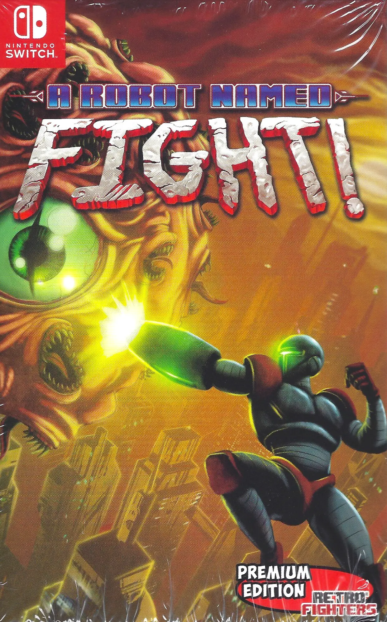 Capa de Robot Named Fight [Retro Fighters Edition]
