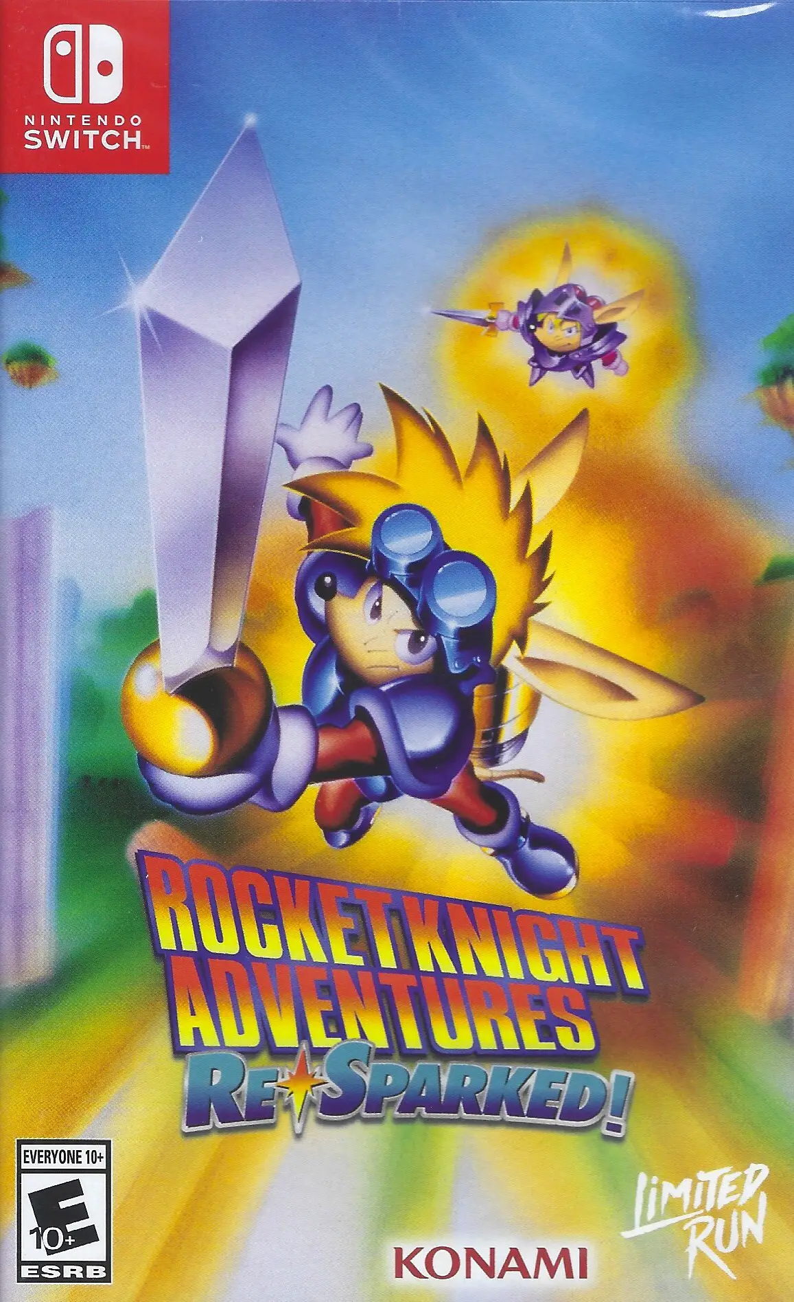 Capa de Rocket Knight Adventures: Re-sparked! [Konami Shop]