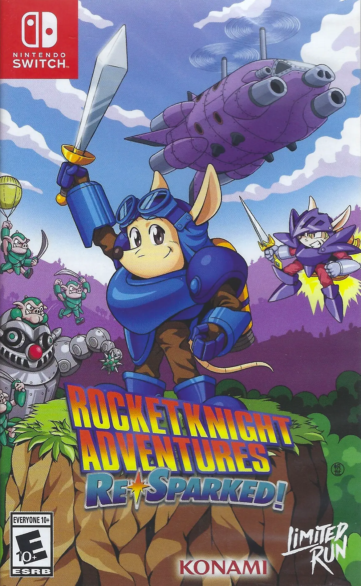 Capa de Rocket Knight Adventures: Re-Sparked!