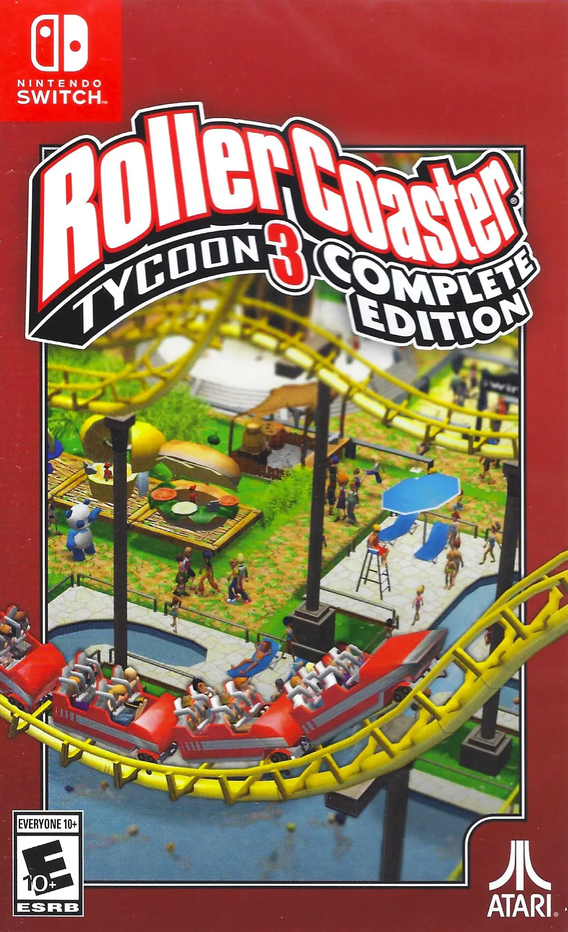 Capa de Rollercoaster Tycoon 3 [Complete Edition] [Atari]