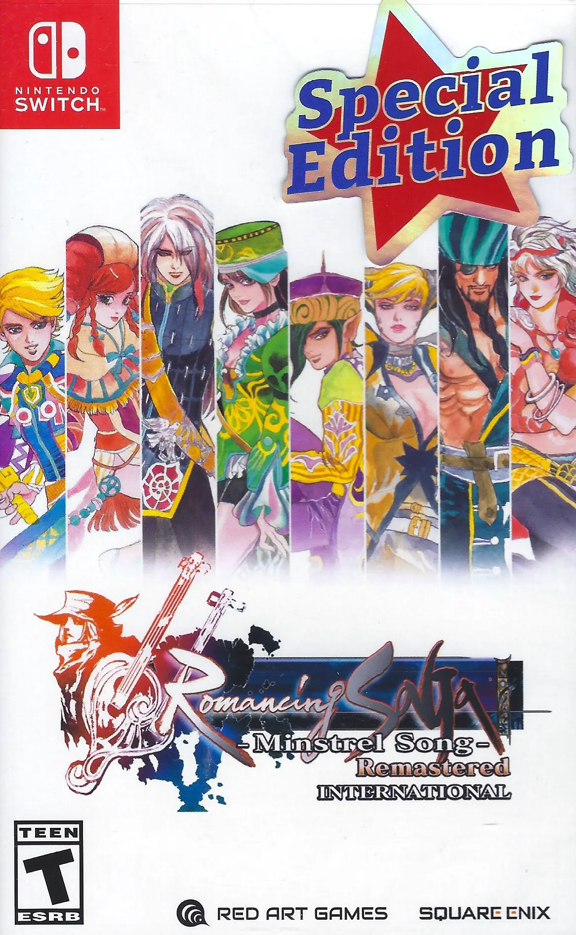 Capa de Romancing SaGa -Minstrel Song- Remastered [International] [Special Edition]