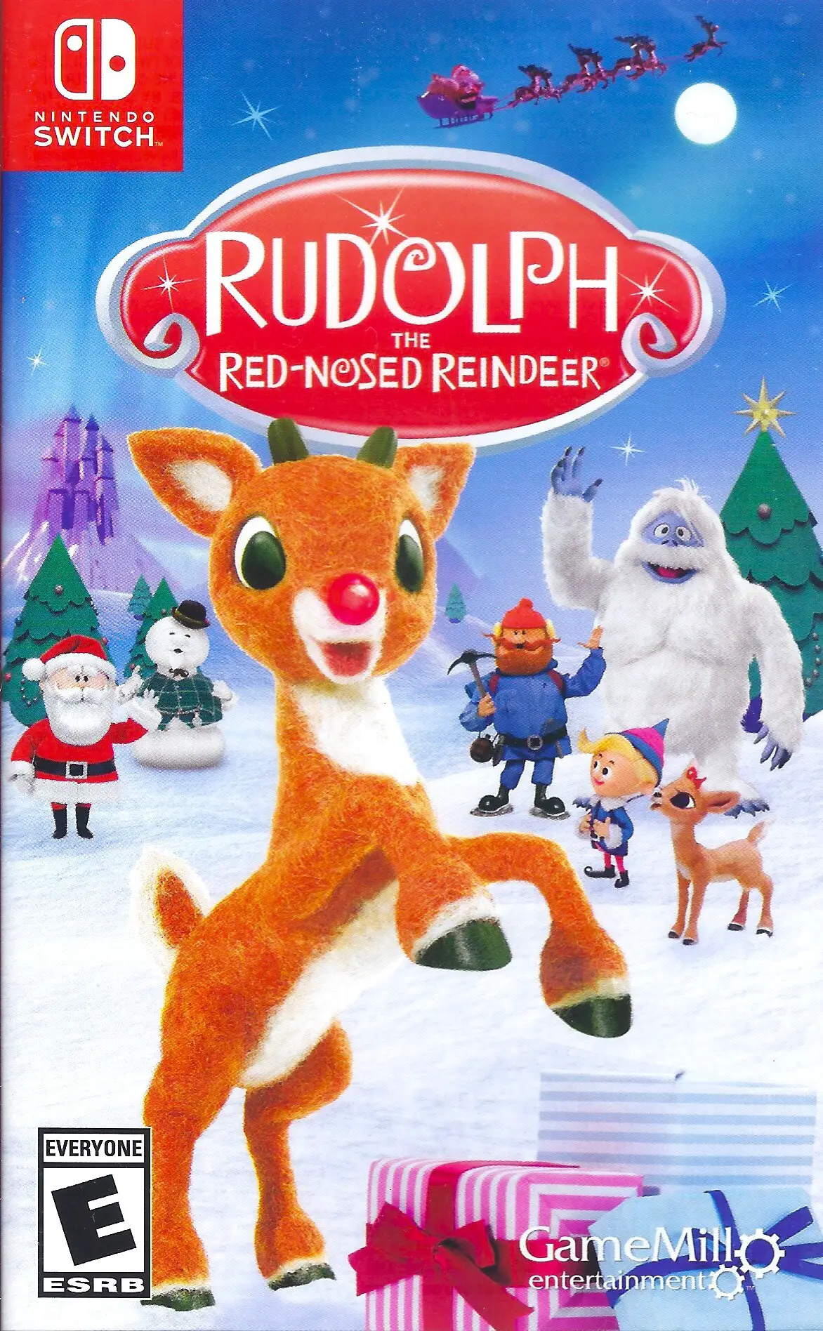 Capa de Rudolph The Red-Nosed Reindeer