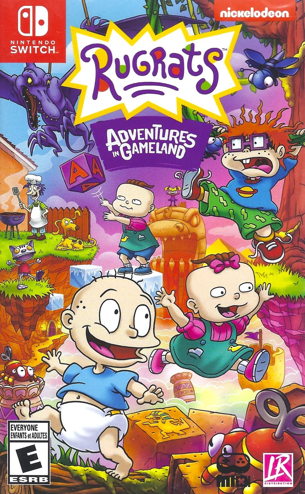 Capa de Rugrats: Adventures in Gameland [Limited Run Games]