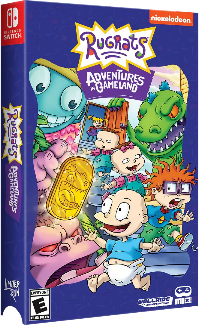 Capa de Rugrats: Adventures in Gameland [VHS Edition]
