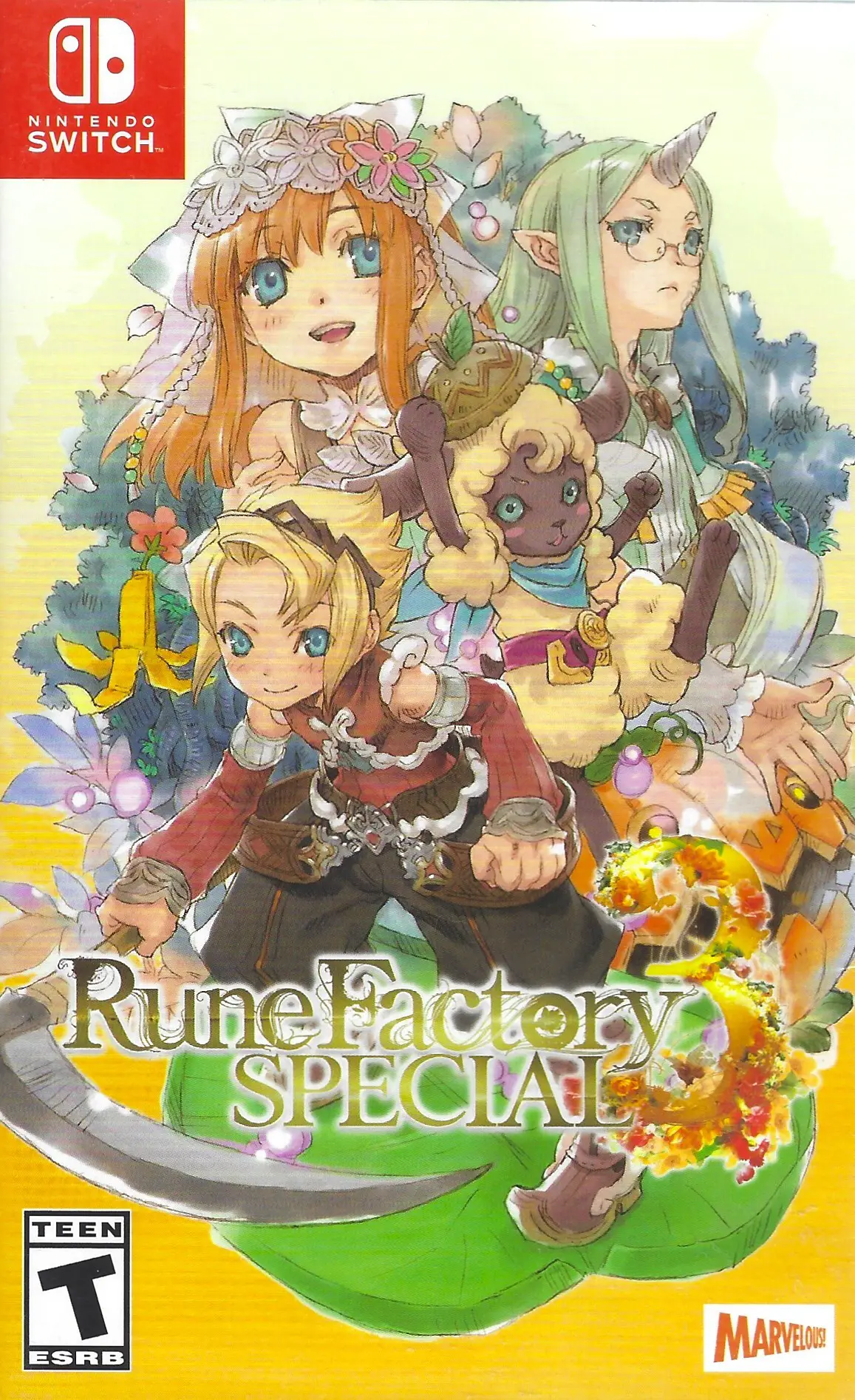 Capa de Rune Factory 3 Special