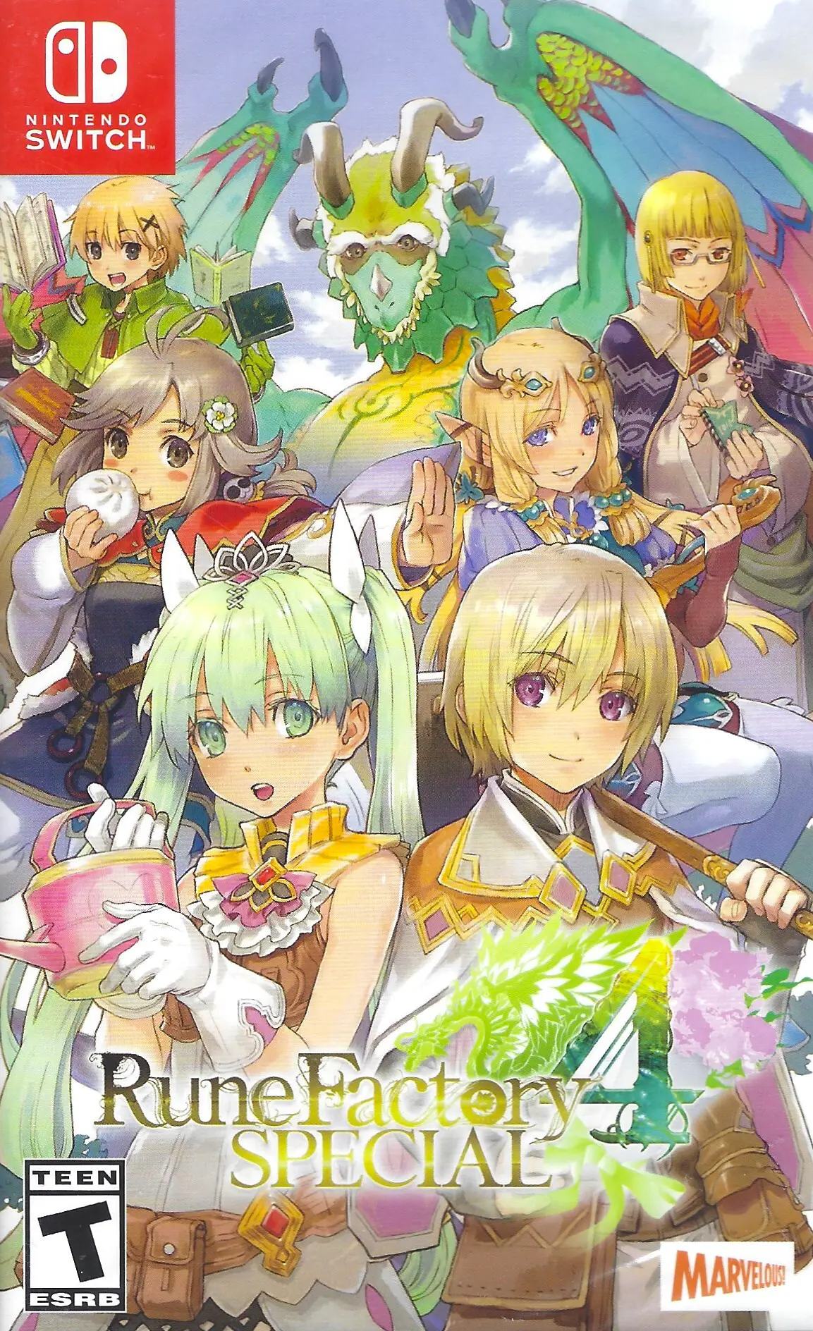 Capa de Rune Factory 4 Special