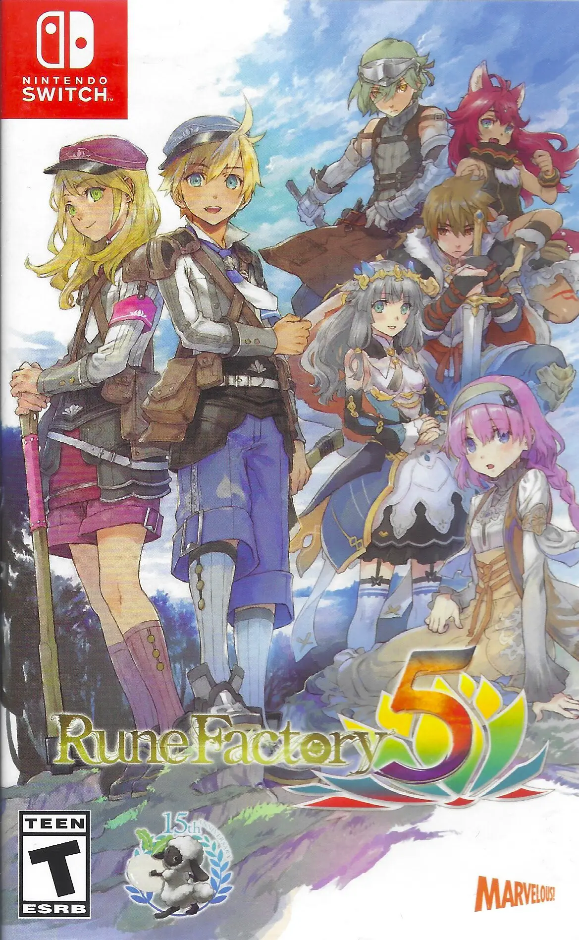 Capa de Rune Factory 5