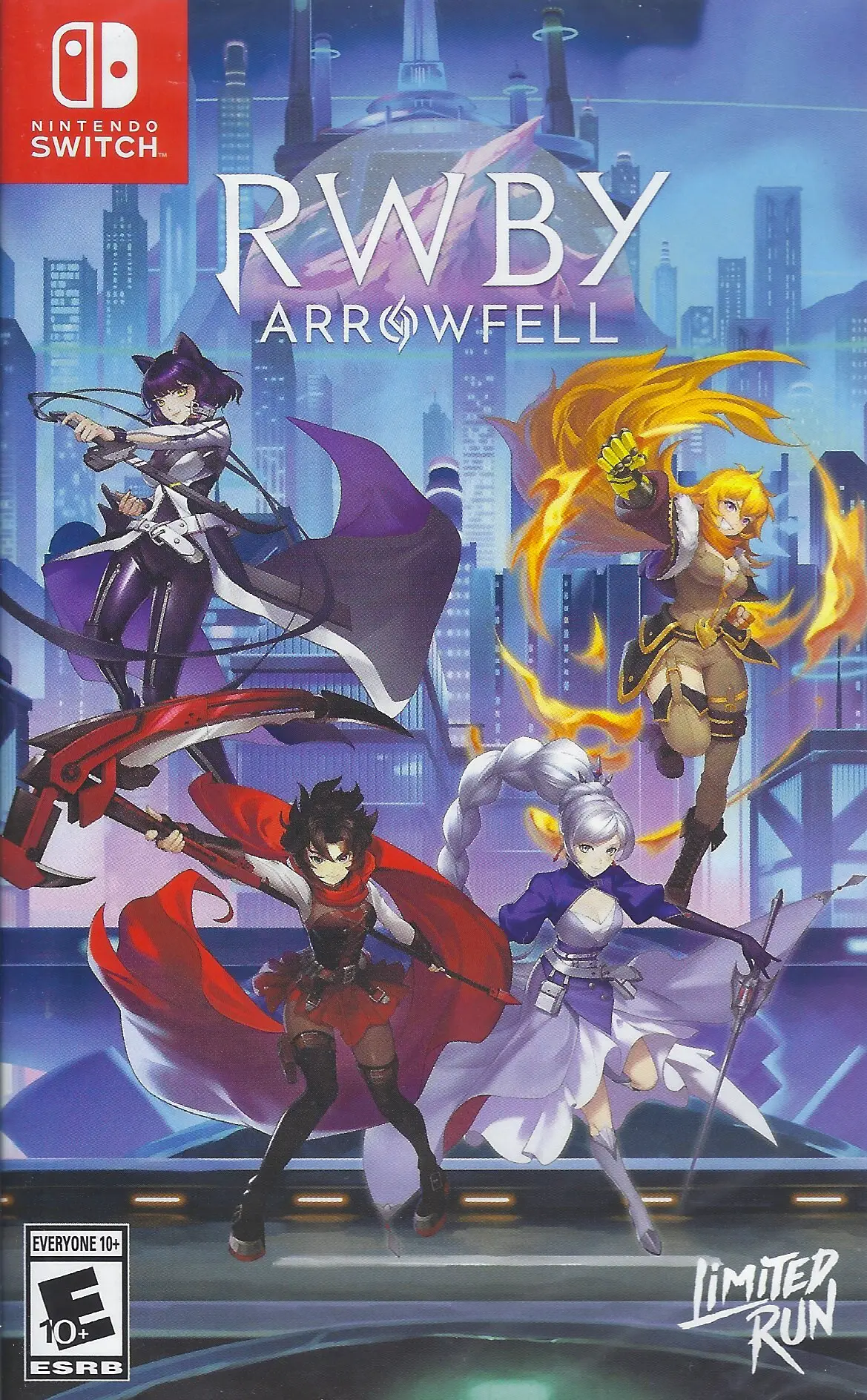 Capa de RWBY: Arrowfell