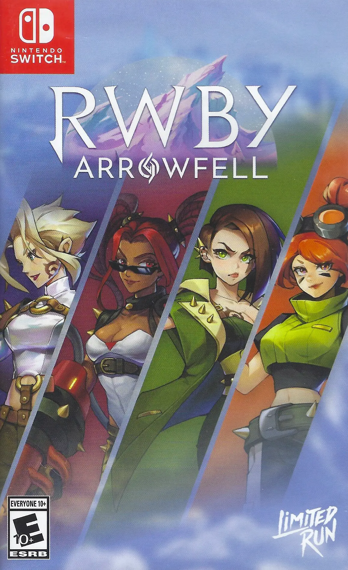 Capa de RWBY: Arrowfell [Team BRIR Cover]