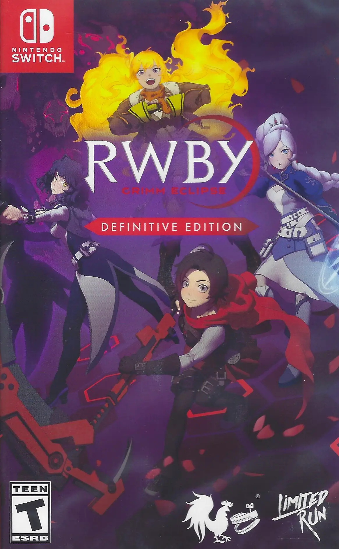 Capa de RWBY: Grimm Eclipse Definitive Edition