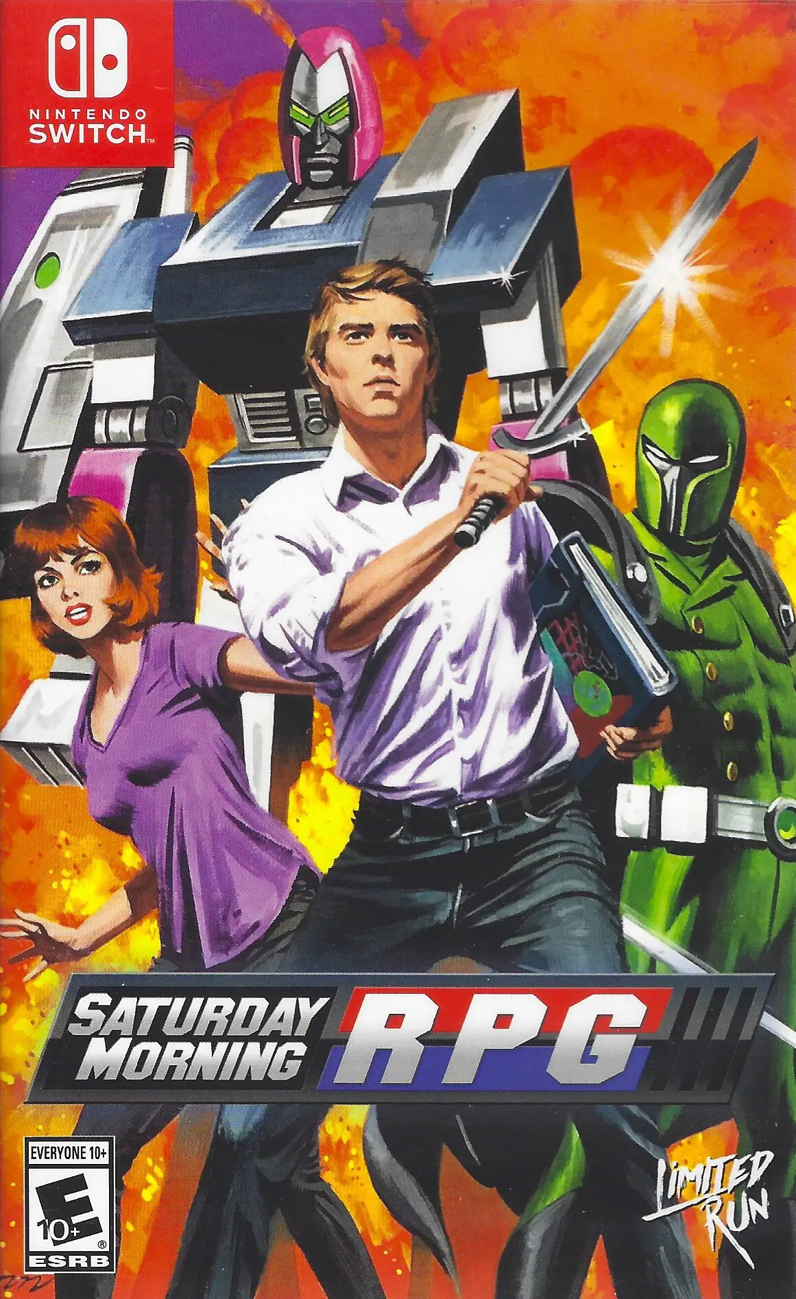Capa de Saturday Morning RPG