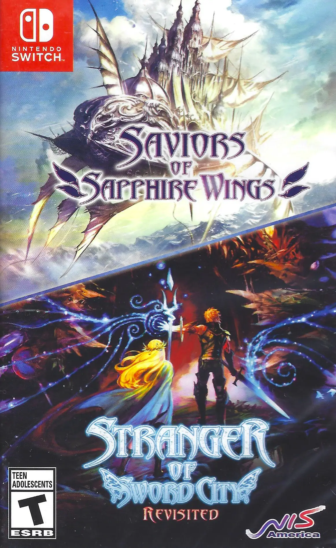 Capa de Saviors of Sapphire Wings & Stranger of Sword City Revisited