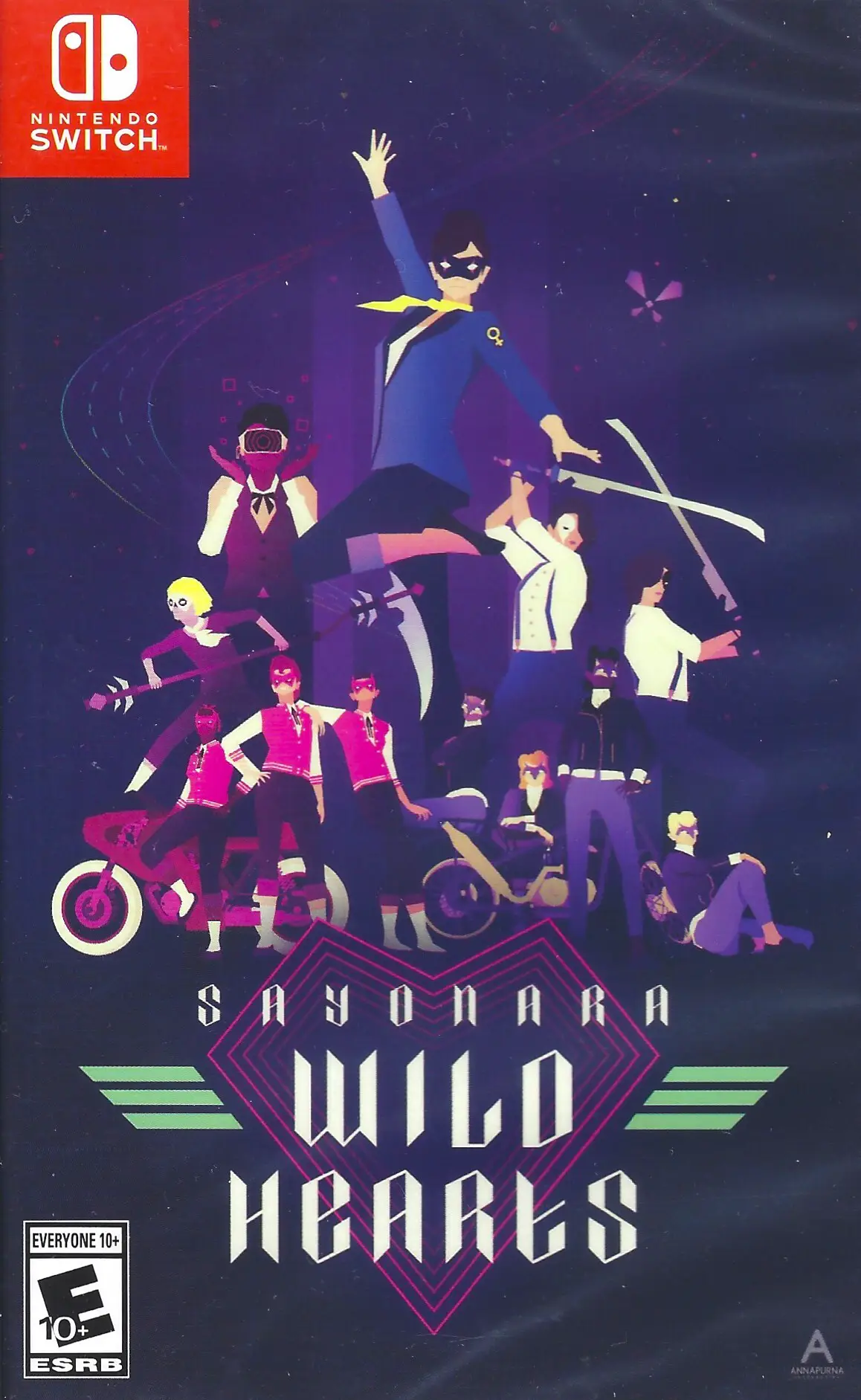 Capa de Sayonara Wild Hearts [iam8bit]
