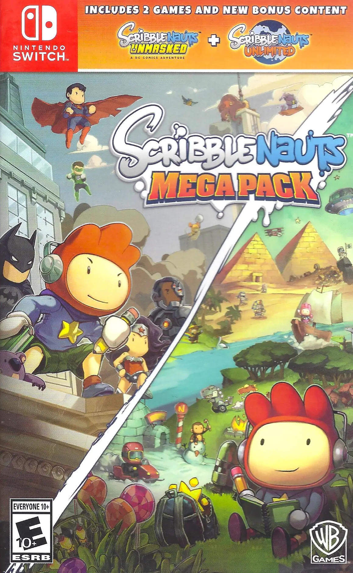 Capa de Scribblenauts Mega Pack