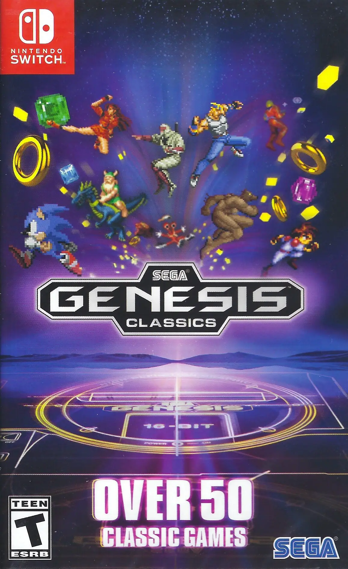 Capa de Sega Genesis/Mega Drive Classics