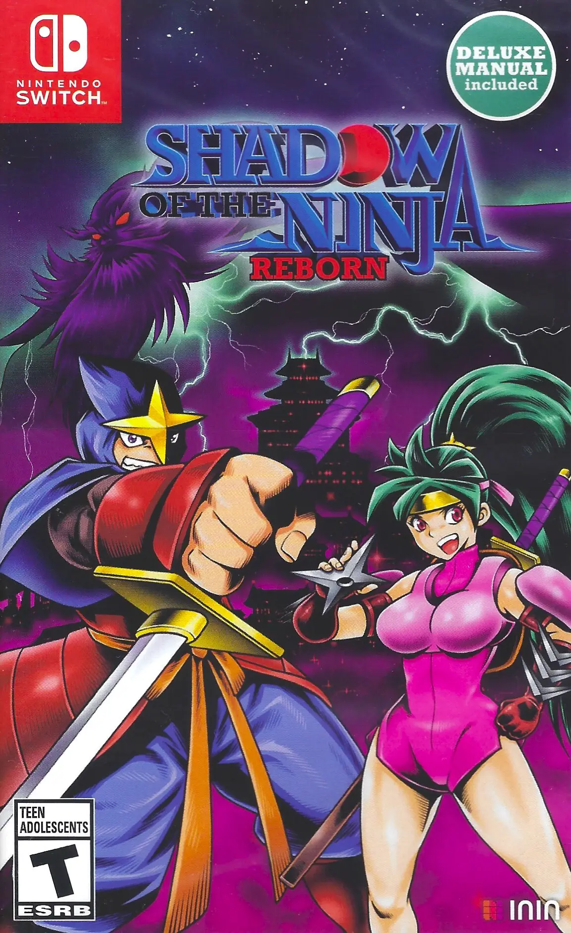 Capa de Shadow of the Ninja: Reborn