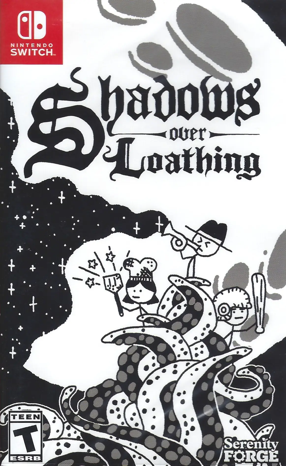 Capa de Shadows Over Loathing