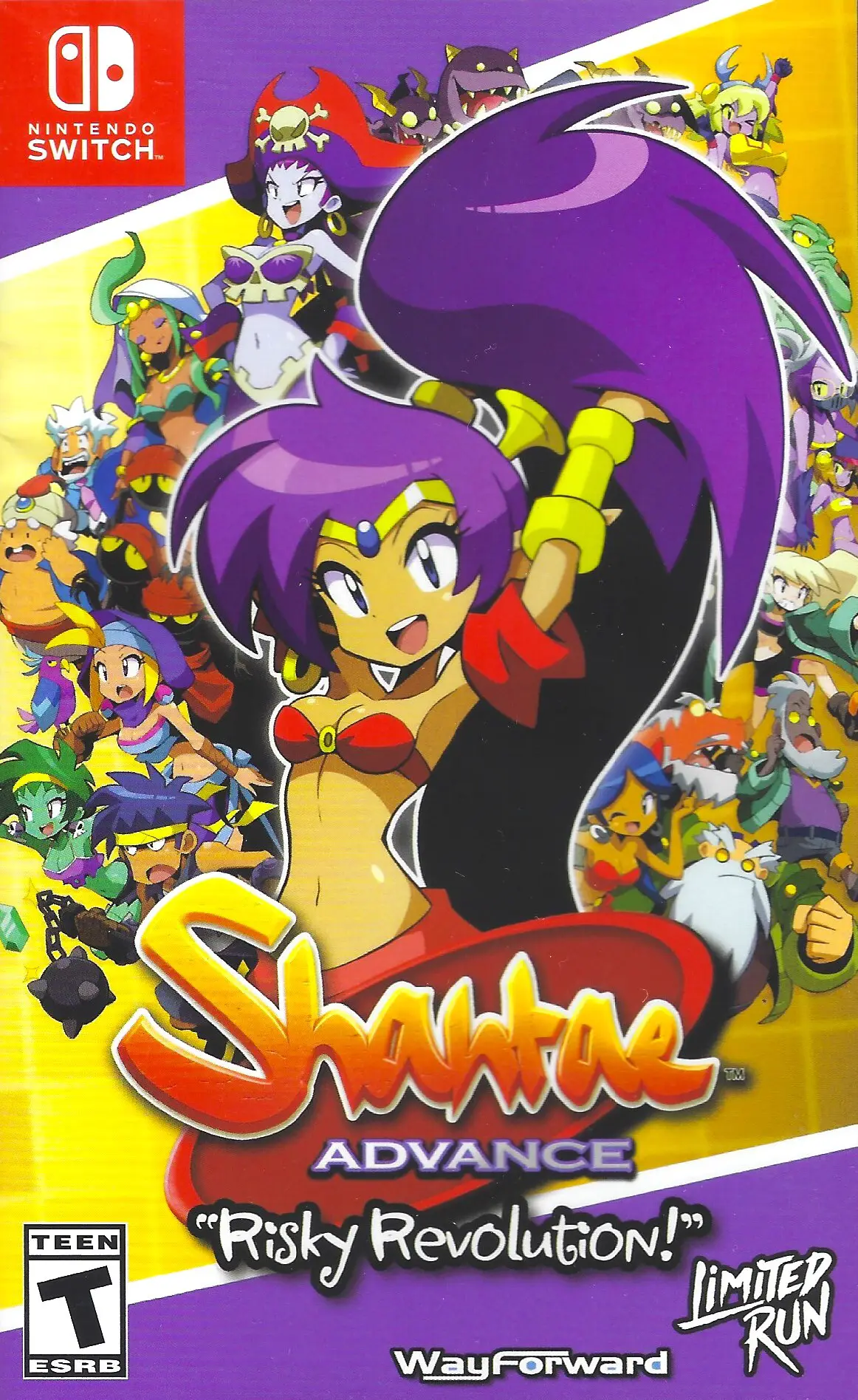Capa de Shantae Advance: Risky Revolution