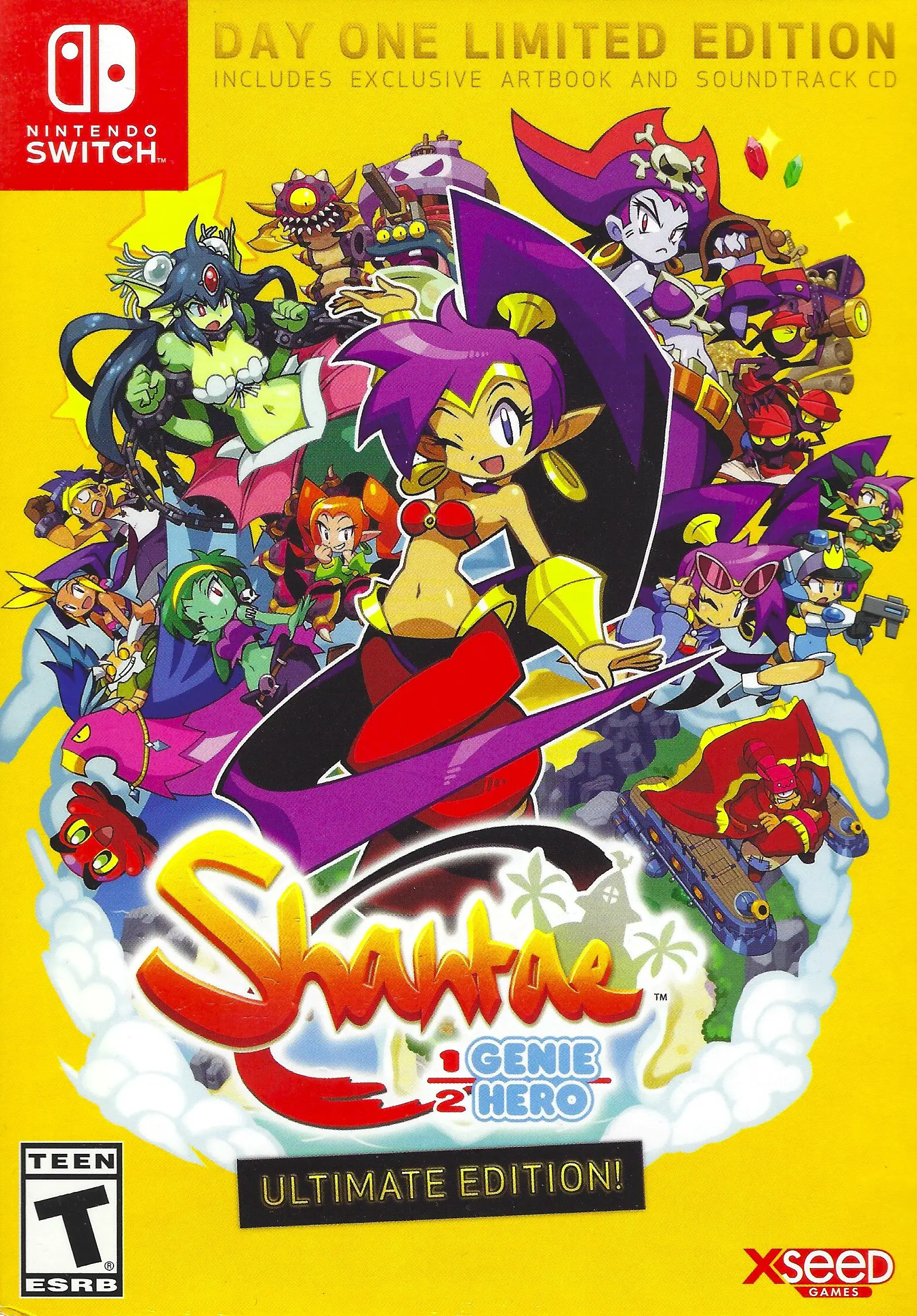 Capa de Shantae: Half-Genie Hero [Ultimate Edition Day One Limited Edition]