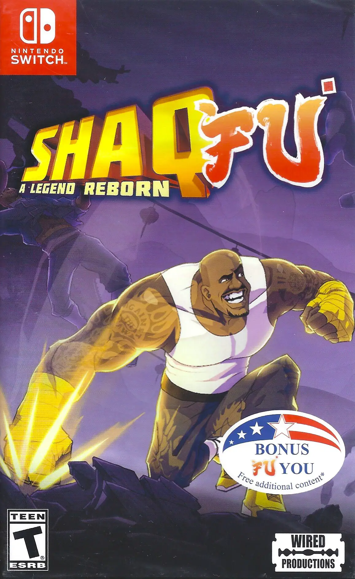 Capa de Shaq Fu: A Legend Reborn