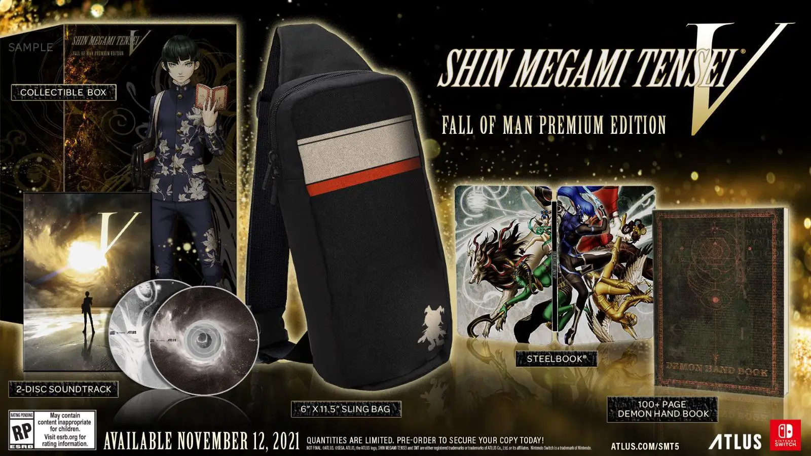Capa de Shin Megami Tensei 5 Premium Edition